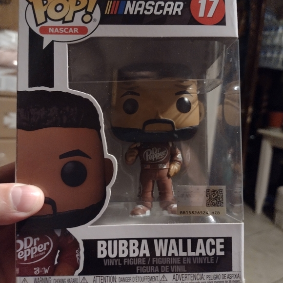 FUNKO POP! NASCAR: BUBBA WALLACE (DR. PEPPER) 17 59235 VINYL FIGURE NEW. - Picture 6 of 14